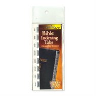 Bible indexing tabs english silver
