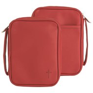 Bijbelhoes compact rood