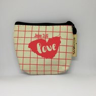 Coin pouch love John 3:16