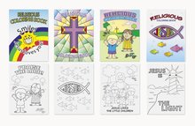 Coloring books (12) religious