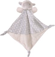 Cuddle cloth cream knotty blankie lamb