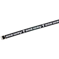 Armband geweven zwart one way
