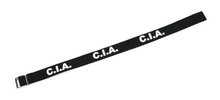 Armband geweven zwart CIA