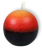 Rainbow ball candle 7cm