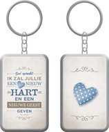 Sleutelhanger hart en geest