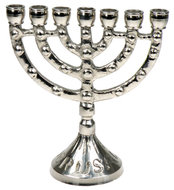 Menorah 11cm silver