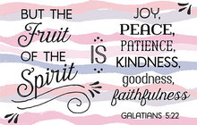 Pass it on (10) fruit of the spirit