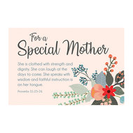 Pass it on (10) for a special mother