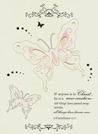 Grüsskarte Allgemein (4) if anyone butterfly