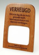 Wall plaque/photoframe dit is de dag 14,5x10cm