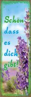 Magnet 5x15cm Schoen dass es dich gibt