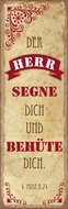 Magnet 5x15cm Derr Herr segne dich und behuete dich