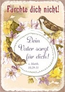 Magnet 5x7cm Fuerchte dich nicht