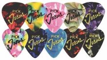 Gitaar plectrums Pick Jesus (set10)