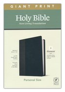NLT Giant print bible personal ed. Black imit. Leather