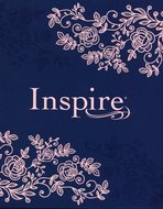 NLT Inspire Bible Blue Hardcover