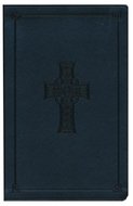 ESV Value Thinline Bible Charcoal Trutone Celtic Cross