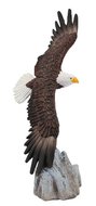Figurine Eagle on stone 15cm