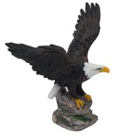 Figurine eagle resin wide wings 15cm 