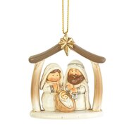 Christmas ornament holy family 5,08cm