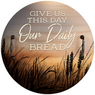 Tablett mit Griffen Daily Bread  