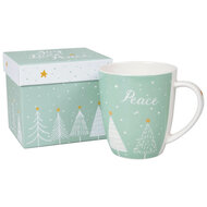 Christmas mug Joy Love Peace