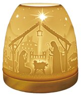 Mini iglo tealightholder nativity