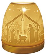 Mini iglo theelichthouder nativity