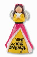Figurine angel count your blessings