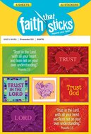 Faith stickers Spreuken 3:5