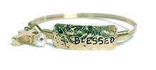 Armband met bedels - I am blessed