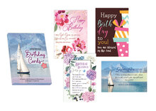 Boxed cards (8) Birthday -sailboat