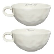 Mug set  Choose joy / Blessed