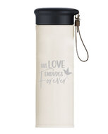 Thermosfles His love endures forever