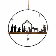 Kersttafereel in ring 