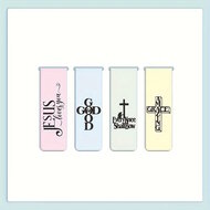 Magnetische boekenleggers (4) Jesus loves you   