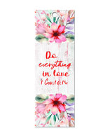 Boekenlegger lux leather Do everything in love