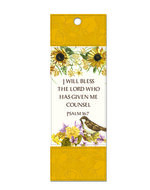 Boekenlegger lux leather I will bless the Lord      