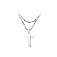 Ketting zilver Kruis