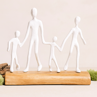 Beeld familie 23cm