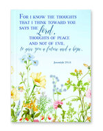 Schrijfdagboek hardcover For I know the thoughts