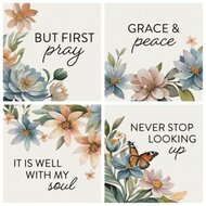 Untersetzer-Set (4) Religiöse Inspiration