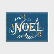 Doos kerstkaarten (16) Blue Noël