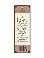 Boekenlegger lux leather Lord will guide you