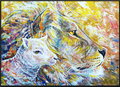 Diamond-painting-Lion-Lamb-artistique