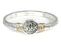 Armband-stretch-Fisch-Silber--For-God-so-loved