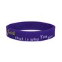 Bracelet-silicon--God-is-a-Waymaker-purple