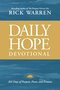 Warren-Rick-Daily-Hope-Devotional:-365-Days-of-Purpose-Peace-and-Promise-(Paperback)