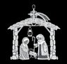 Kantklos-ornament-kerststal