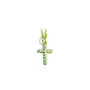 Hanger-kruis-kristal-klein-met-ketting-goudkleur